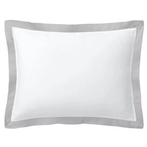 Ralph Lauren Home Organic Cotton Sateen Border King Sham Platinum - NWT $185